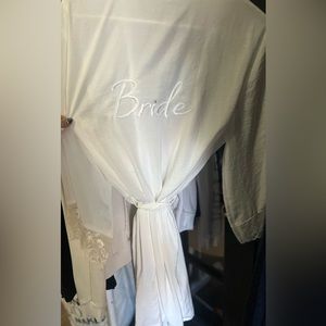 bride robe